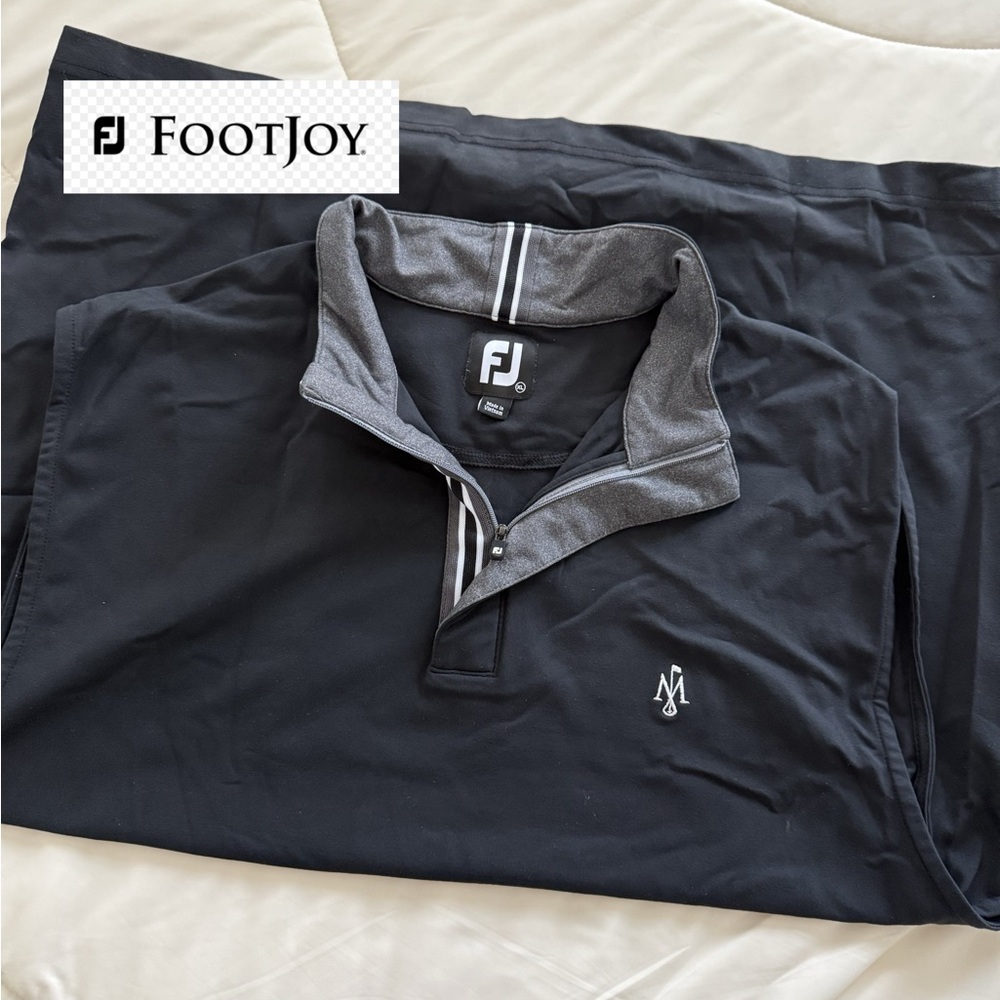 FootJoy Black Pullover Vest